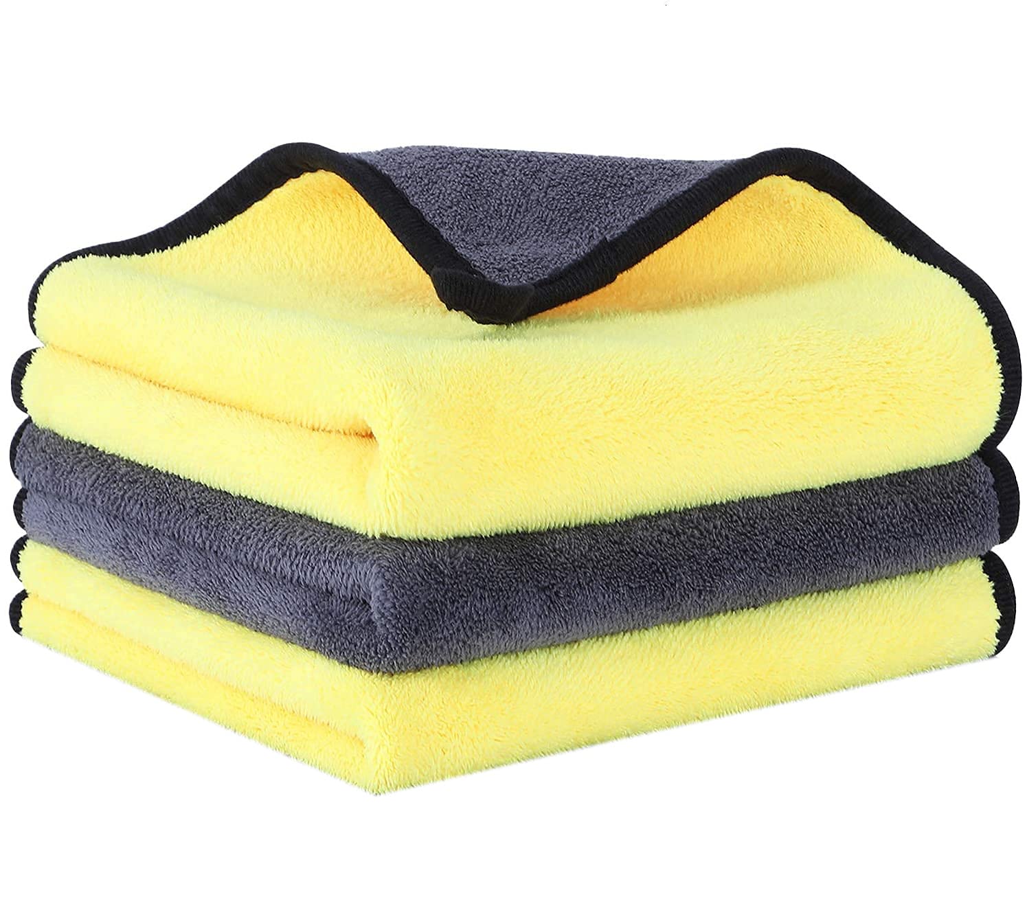 600 gsm Microfiber Towel  Thick Plush Microfiber Towel — Autofiber