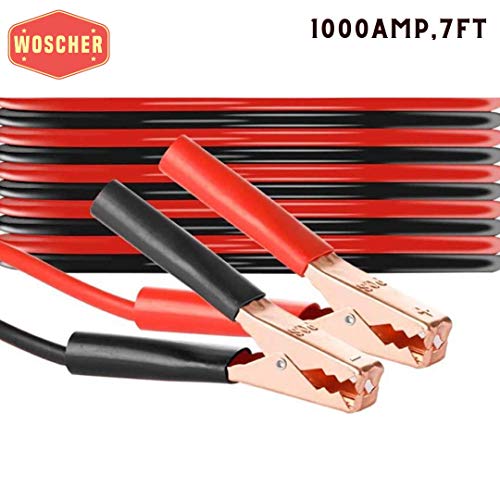 Buy Woscher 1005 Jumper Cable For Car 7 Ft