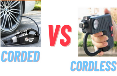 Comparing Corded vs Cordless Tyre Inflator For Car: What Users Prefer