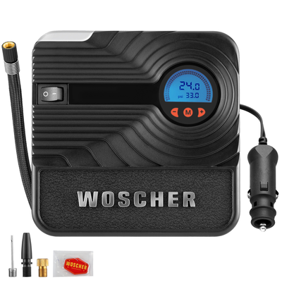 Woscher 801D Rapid Performance Portable Car Tyre Inflator