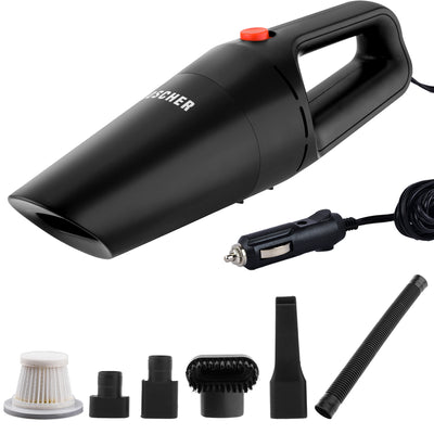 Woscher 589 Car Vacuum Cleaner (Black)