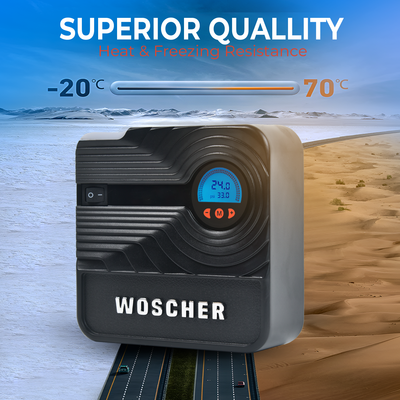 Woscher 801D Rapid Performance Portable Car Tyre Inflator
