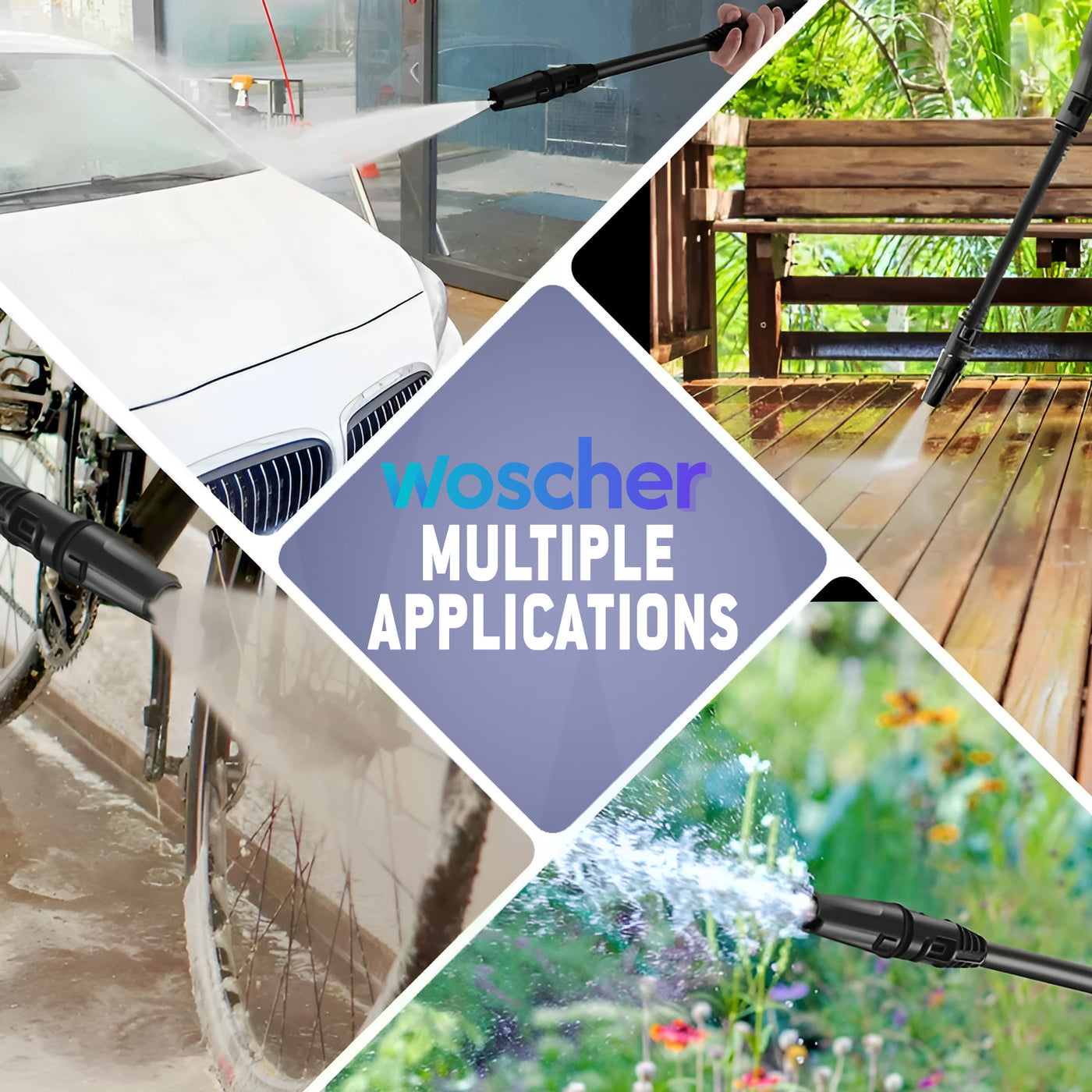 Woscher 280 Waterpro High Pressure Washer For Car