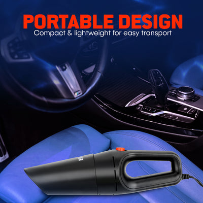 Woscher 589 Car Vacuum Cleaner (Black)
