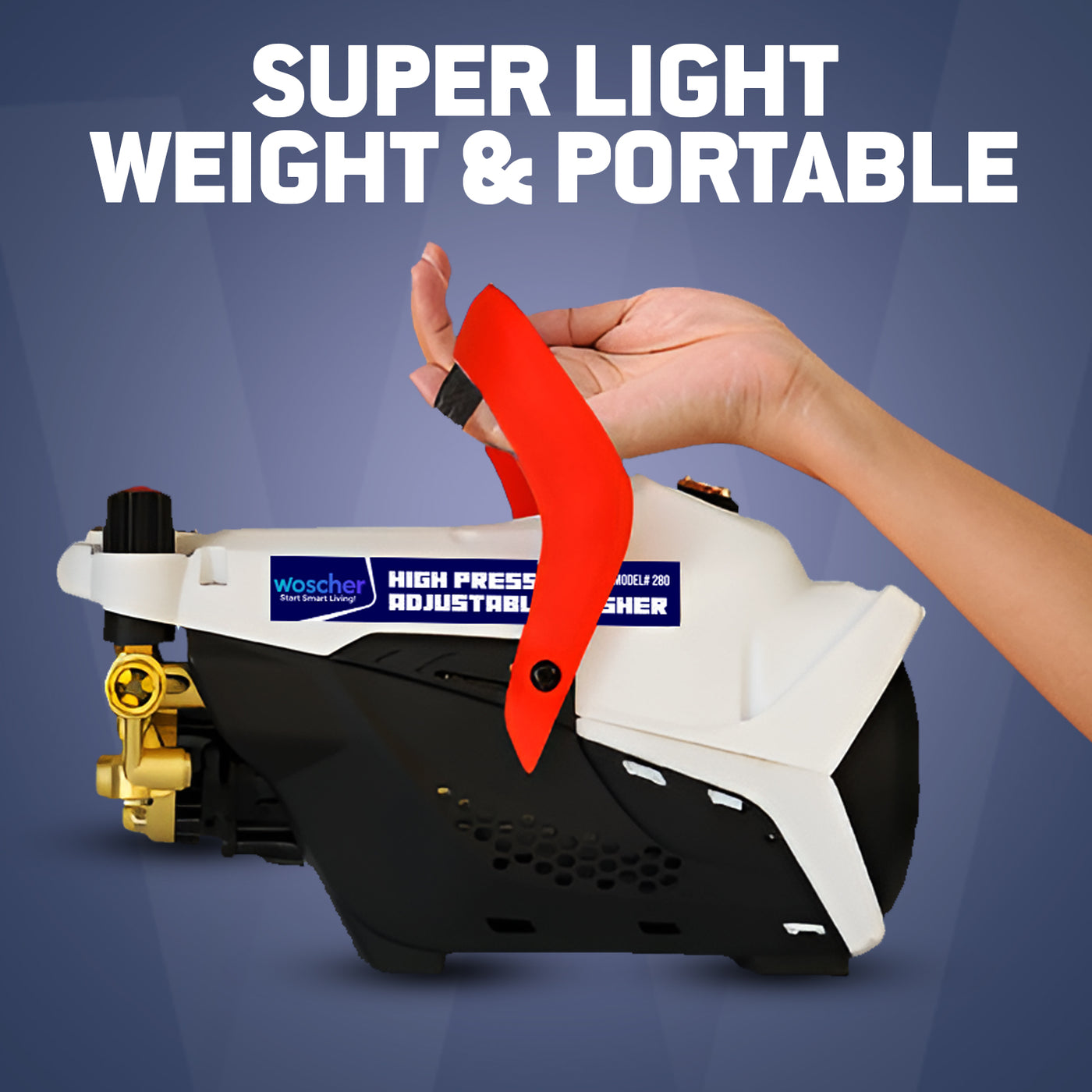 Woscher 280 Waterpro High Pressure Washer For Car