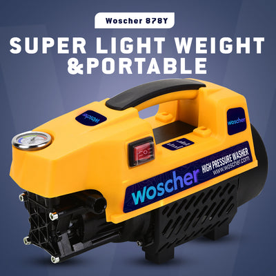 Woscher 878Y Waterpro High Pressure Washer For Car