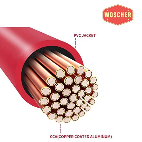Woscher 1005 Jumper Cable for Car 7 Ft