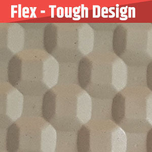 Buy Woscher 501D Car Floor Mat Online - 5 Pcs Set - Beige